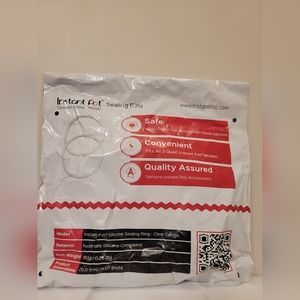 Instant Pot Silicone Sealing Clear ring combo